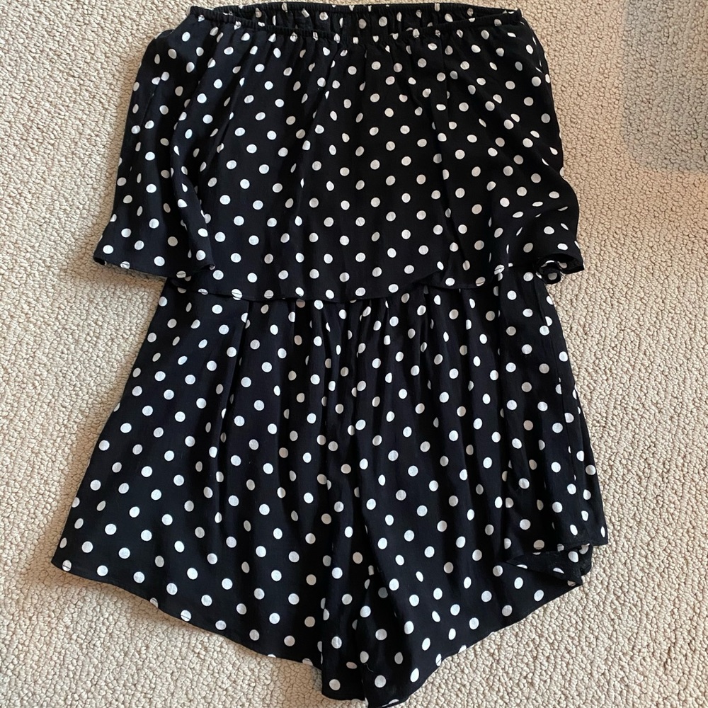 Strapless Romper - image 1